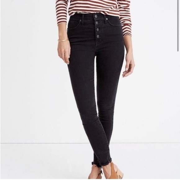Madewell Denim - Madewell 10” High- Rise Skinny Jeans